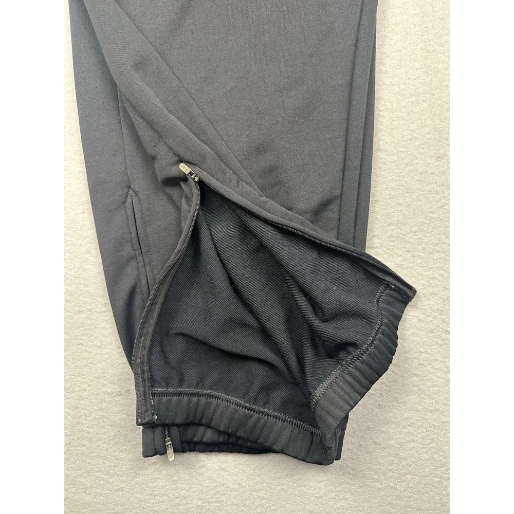 Nike Air Jordan Jogger Pants Mens XXL Black Red Jumpman Athletic Zip Ankle